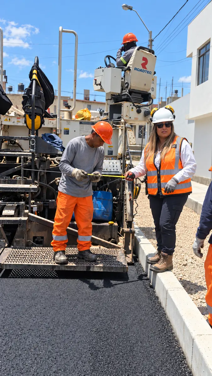 Obra INFRAESTRUCTURA VIAL: PISTAS Y VEREDAS